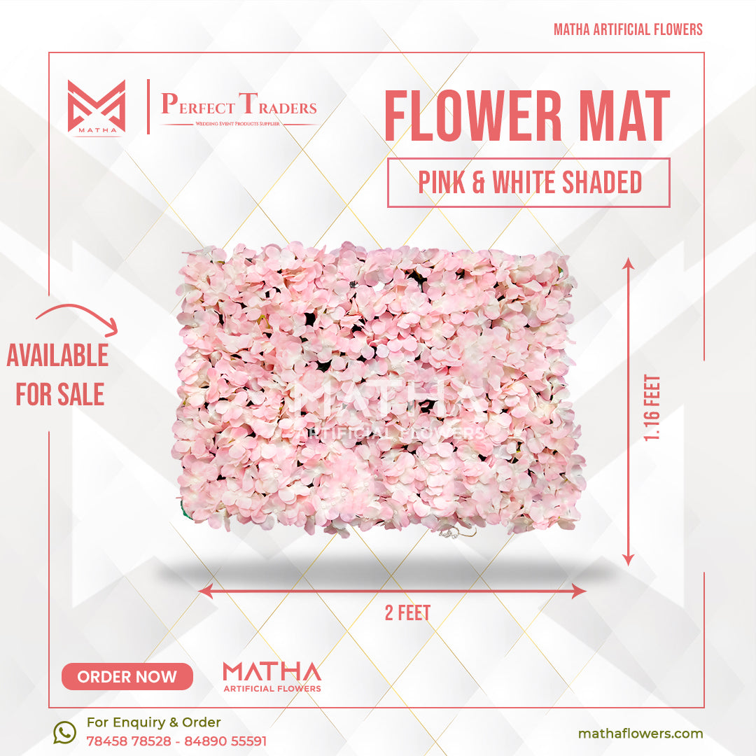 Lite Pink Flower Mat